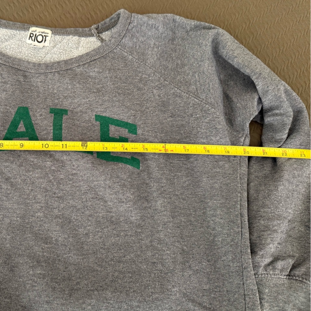 The Original Kale Sweatshirt Sub Urban Riot OS Green on Gray Y2K vintage women’s - Picture 5 of 9